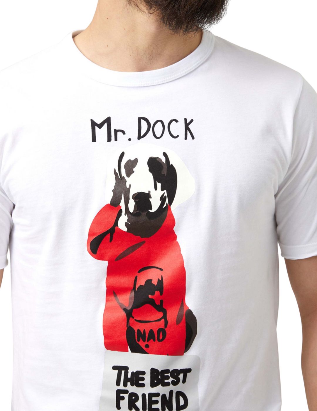 Camiseta Altonadock Mr. Dock Blanco - Bicos de Fío