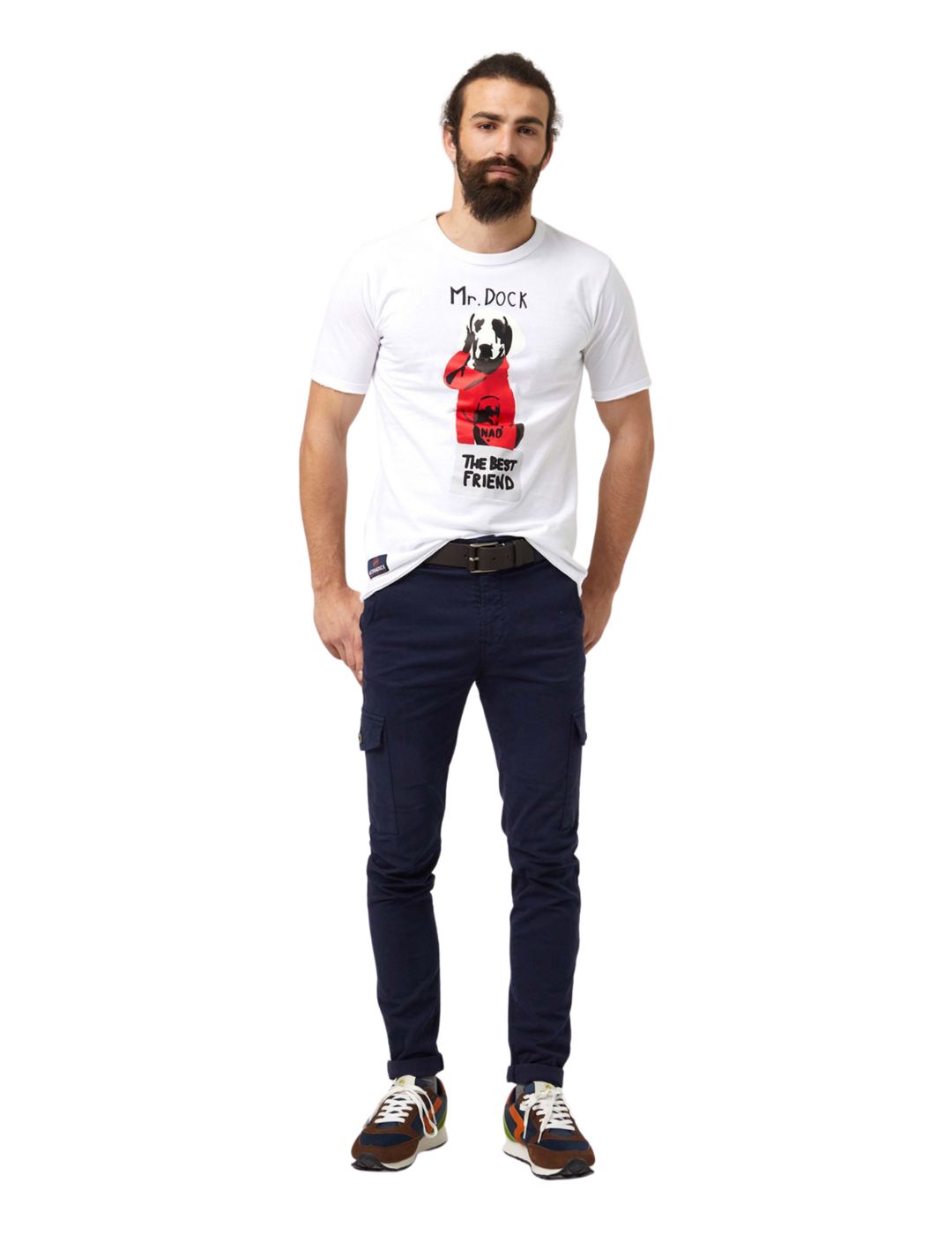 Camiseta Altonadock Mr. Dock Blanco - Bicos de Fío