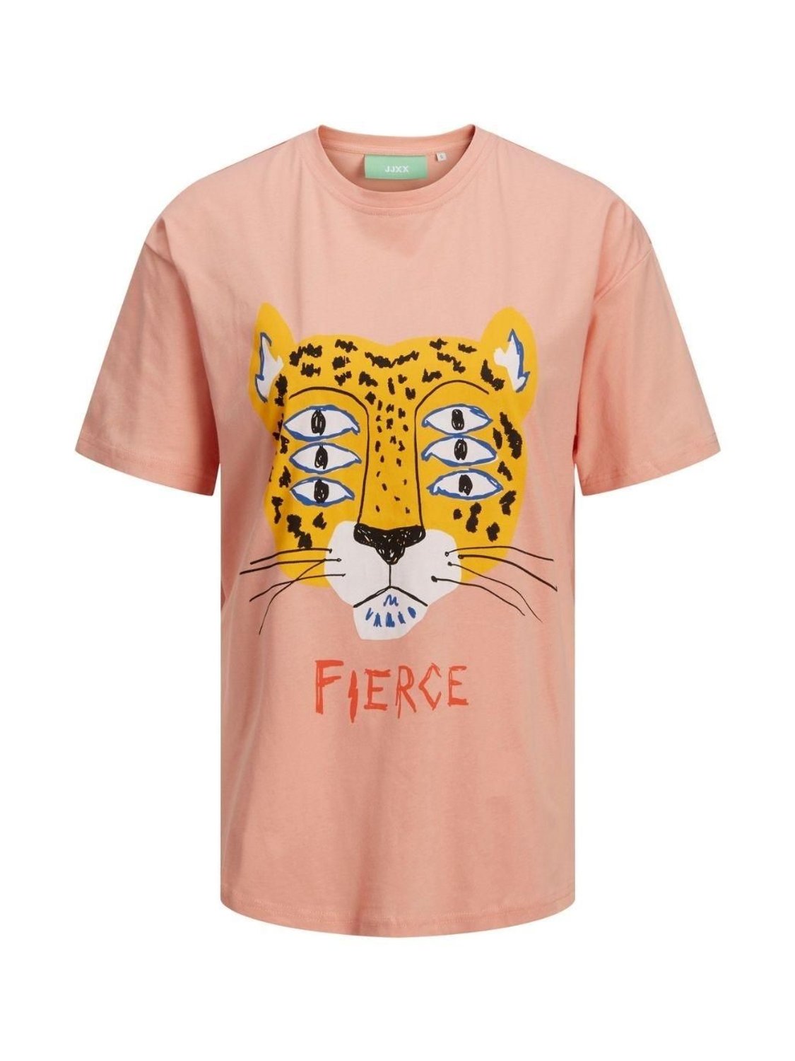 Camiseta JJXX Jxella Anna Fierce Rosa - Bicos de Fío