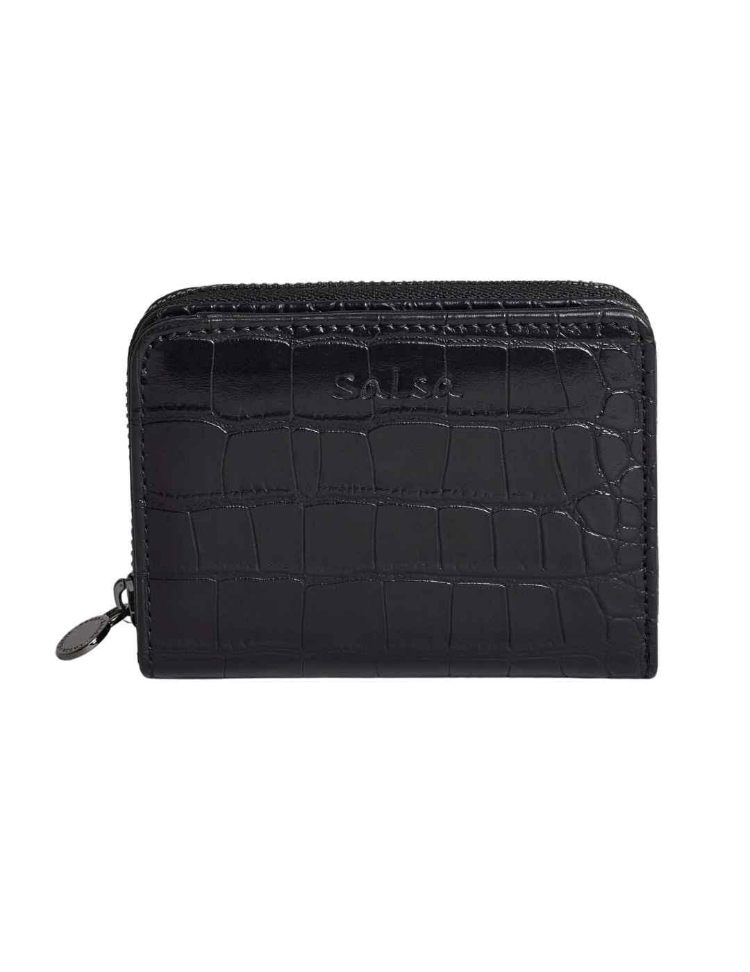 Cartera Salsa Jeans Negro - Bicos de Fío