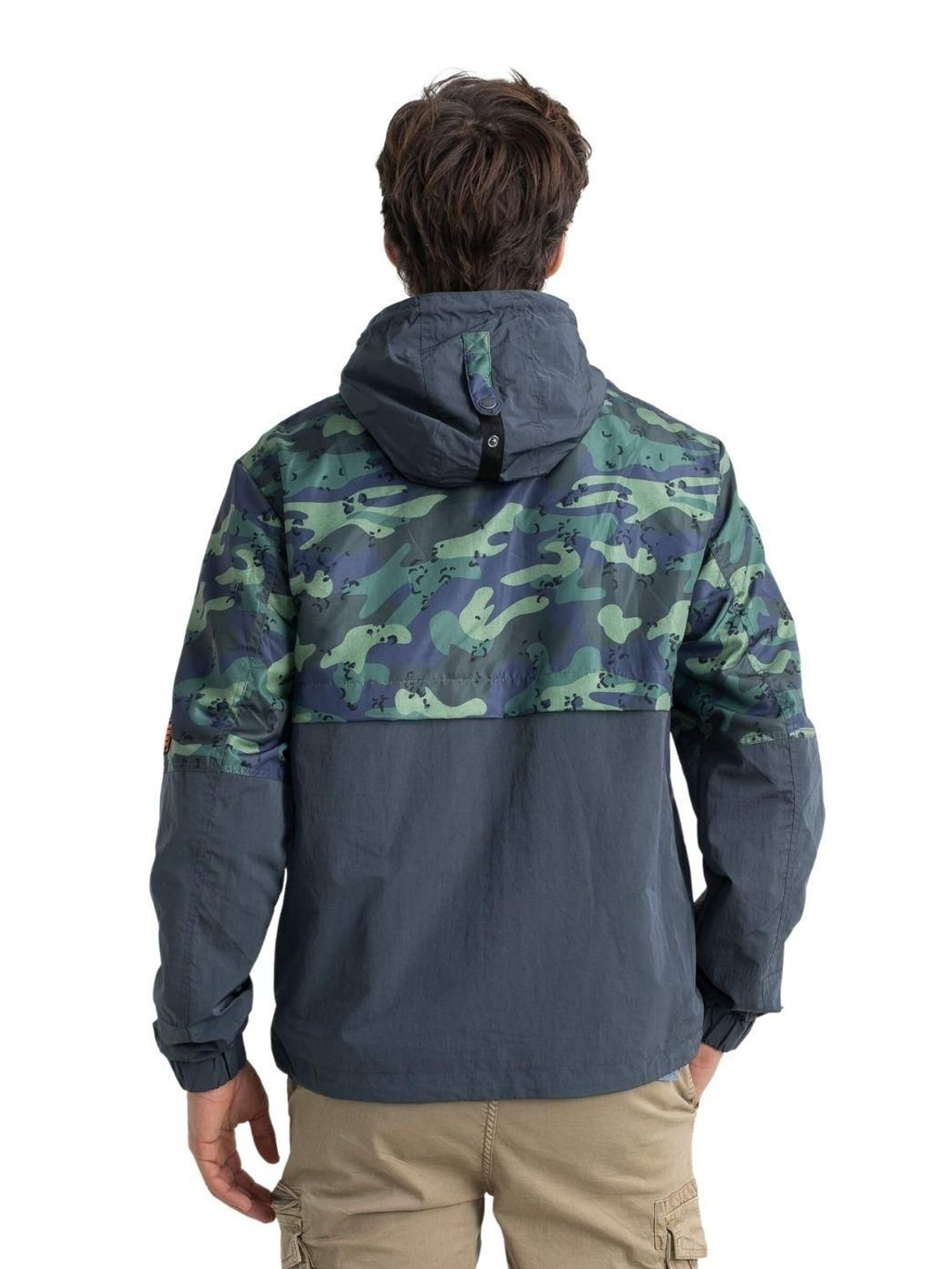Cazadora Petrol Industries Camuflaje Verde - Bicos de Fío