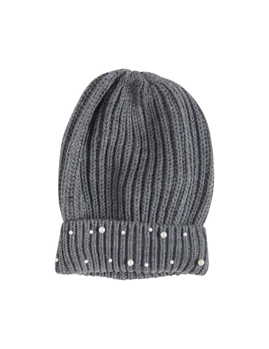 Gorro B.YOUNG Wibeke Perlas Gris - Bicos de Fío