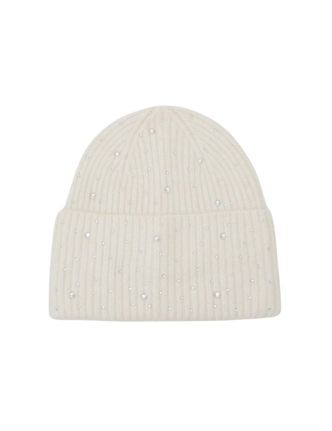 Gorro Pieces Pcfeanna Blanco - Bicos de Fío
