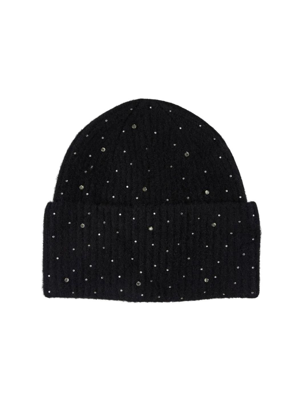 Gorro Pieces Pcfeanna Negro - Bicos de Fío