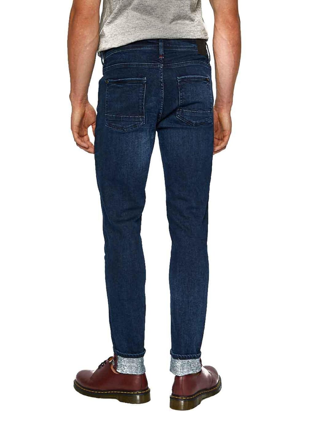 Jeans BLEND Gastado Rodillas Denim - Bicos de Fío