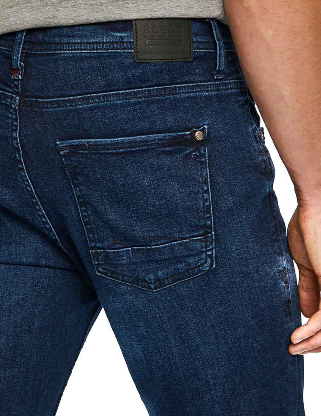 Jeans BLEND Gastado Rodillas Denim - Bicos de Fío