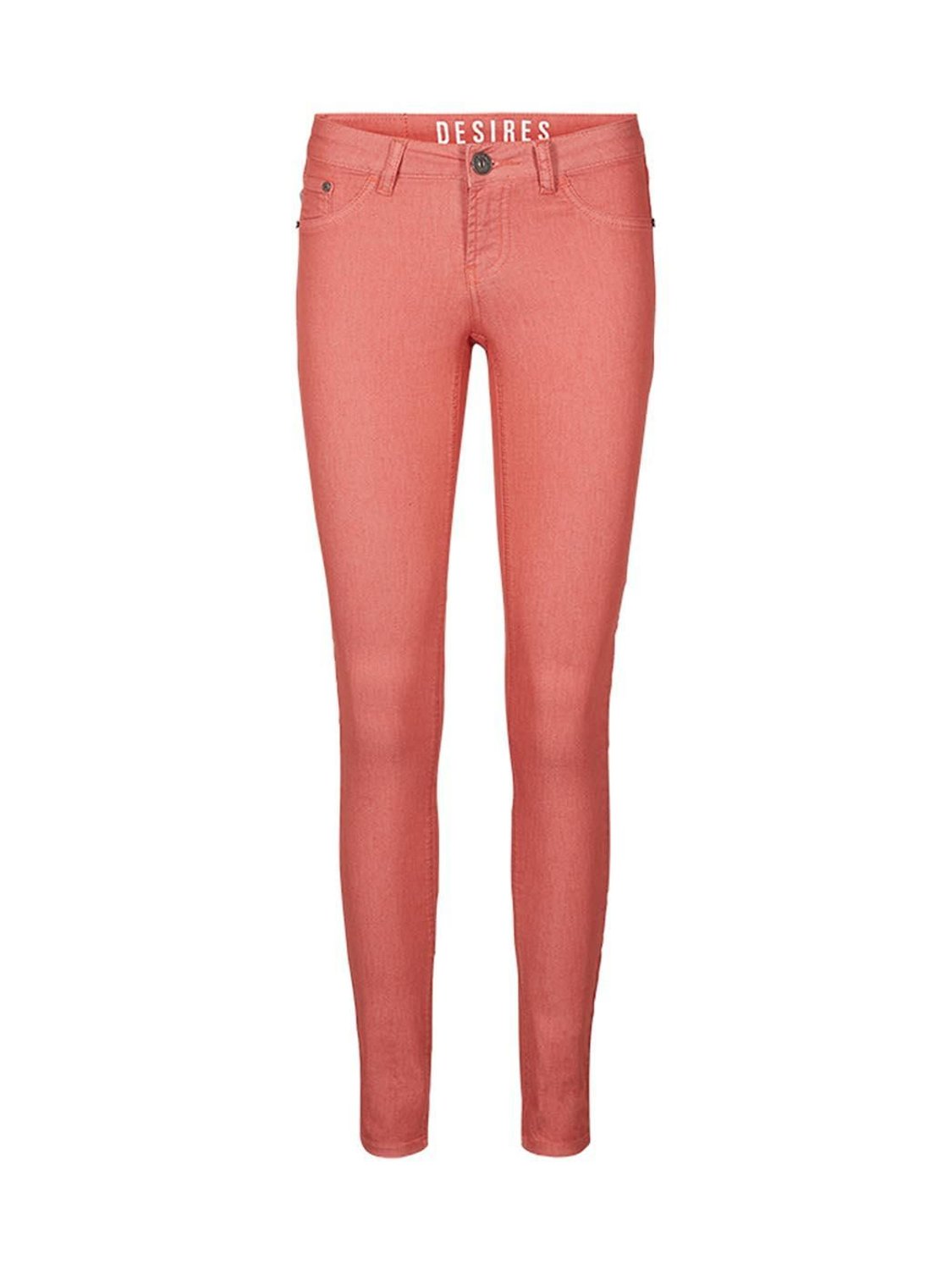 Jeans DESIRES Lola Jeggins Rojo - Bicos de Fío