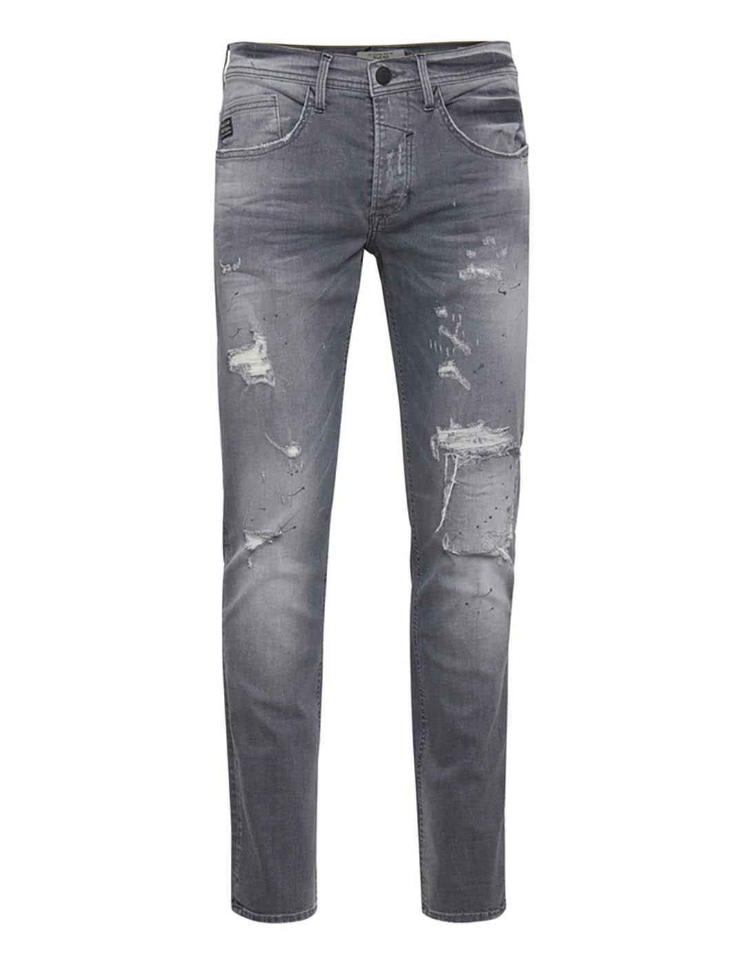 Jeans Rotos BLEND Gris - Bicos de Fío