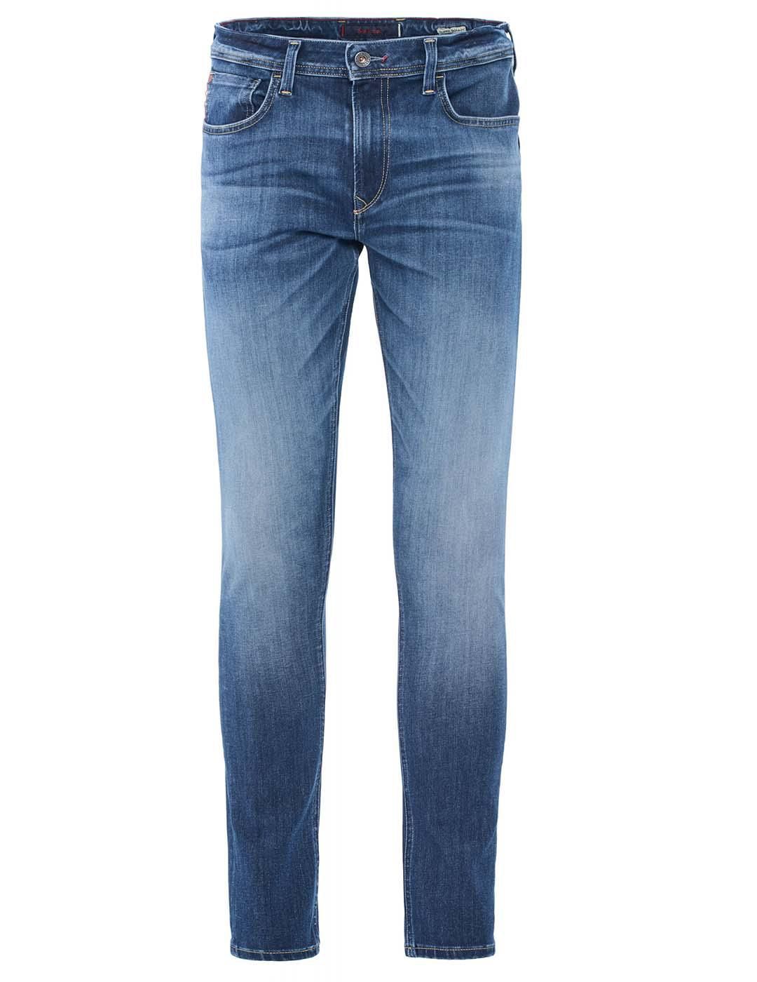 Jeans SALSA Kurt Super Skinny Premium Wash 123204 - Bicos de Fío