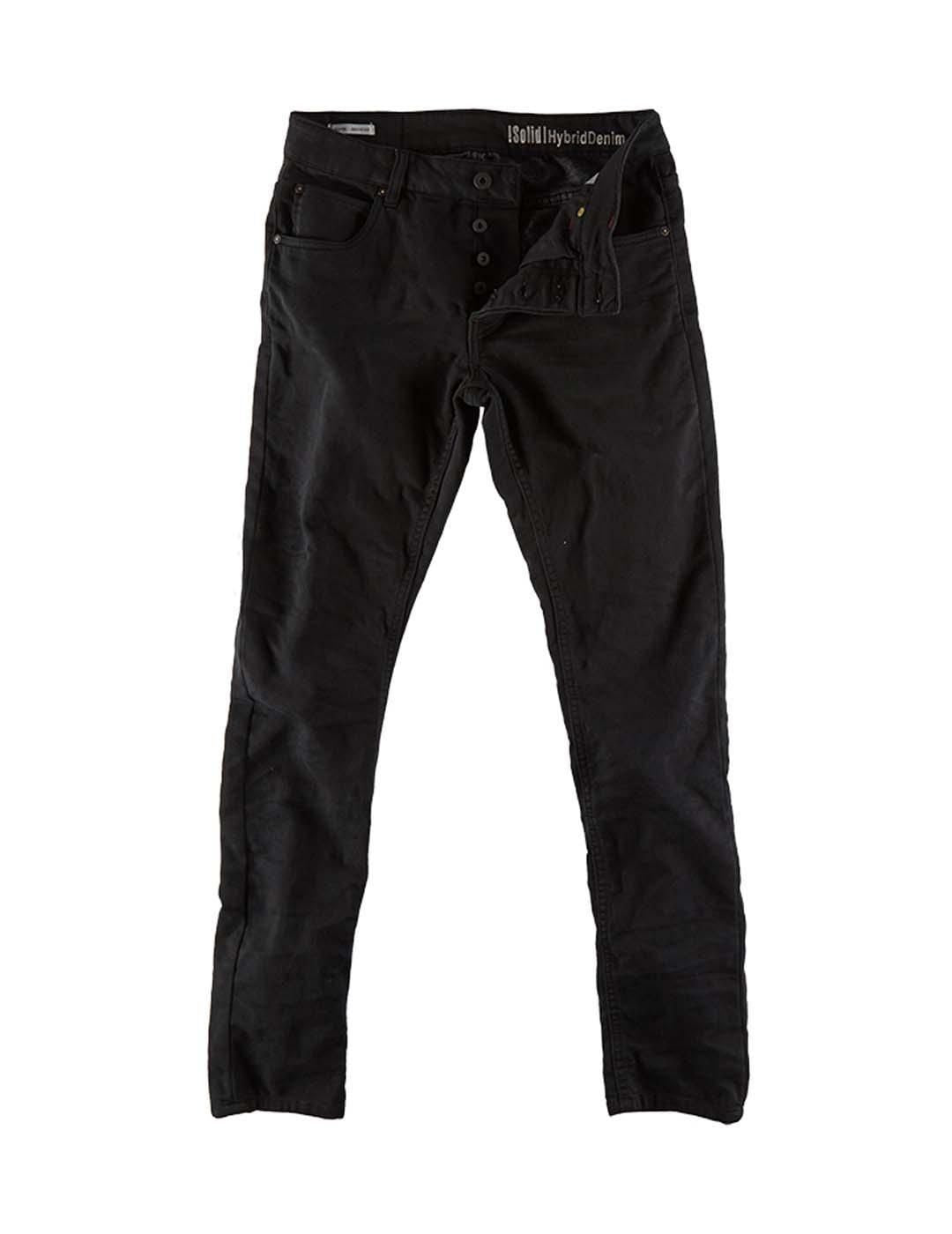 Jeans SOLID 6176629 Negro - Bicos de Fío