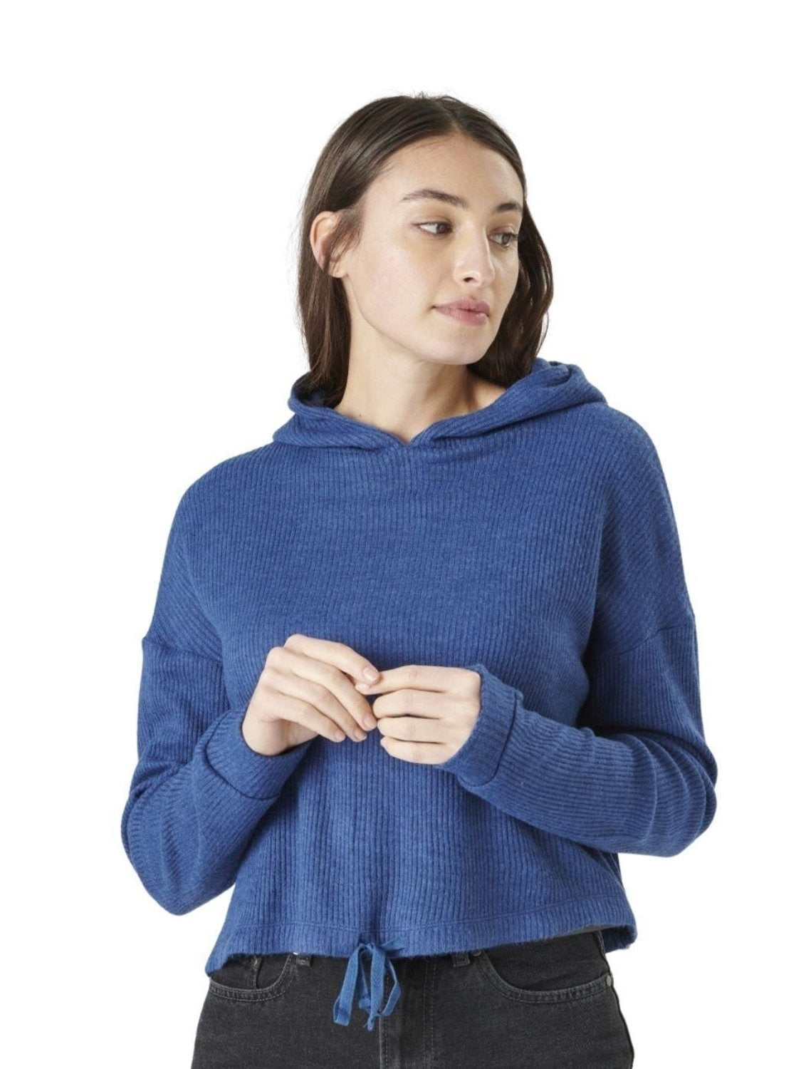 Jersey con capucha 24 Colours Azul - Bicos de Fío