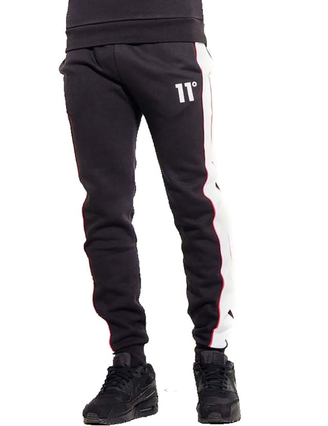 Joggers 11 Degrees Piped Negro - Bicos de Fío