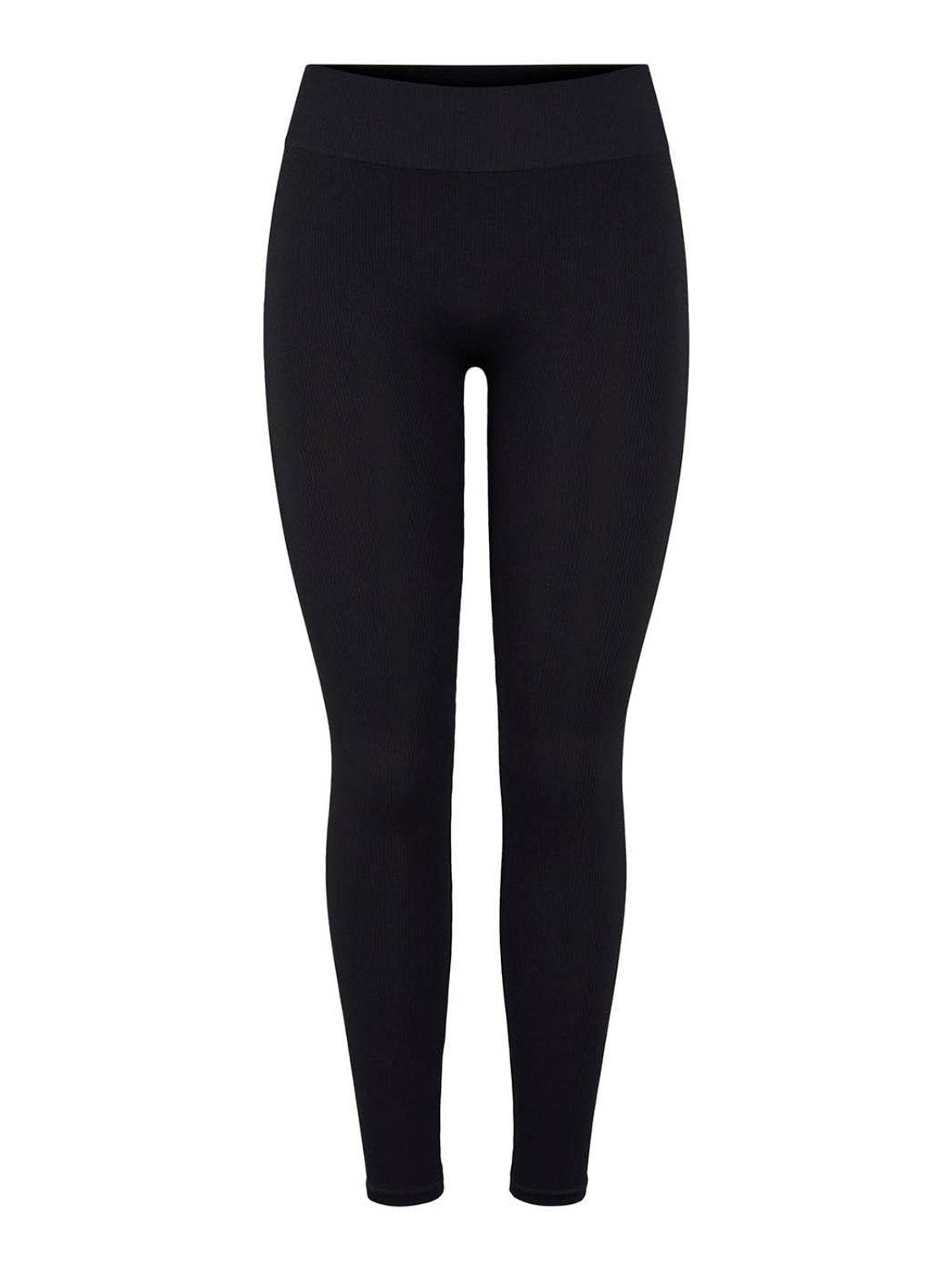 Legging Pîeces PCRibbi Negro - Bicos de Fío