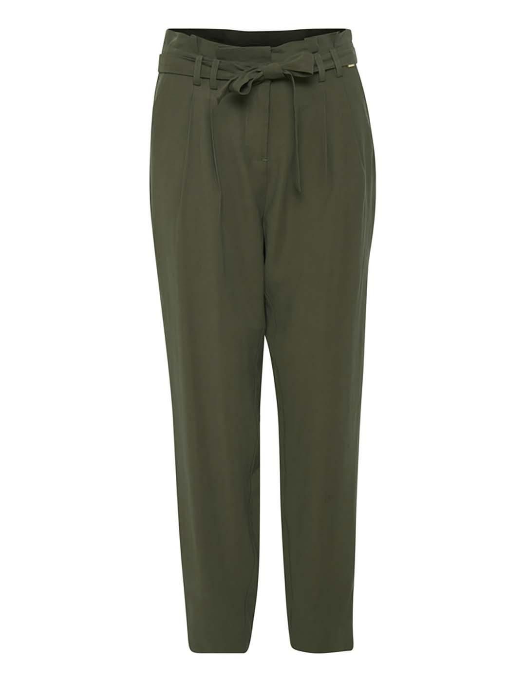 Pantalón B.YOUNG Elara Khaki - Bicos de Fío