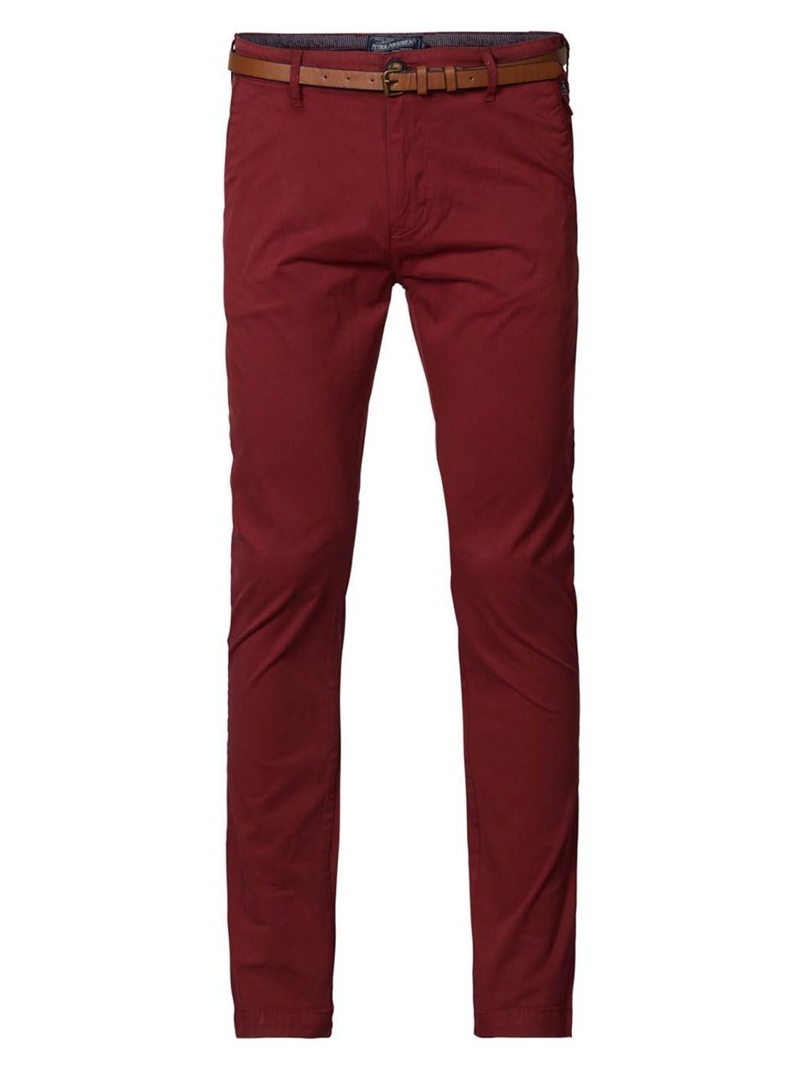 Pantalón chino Petrol Industries Rojo - Bicos de Fío