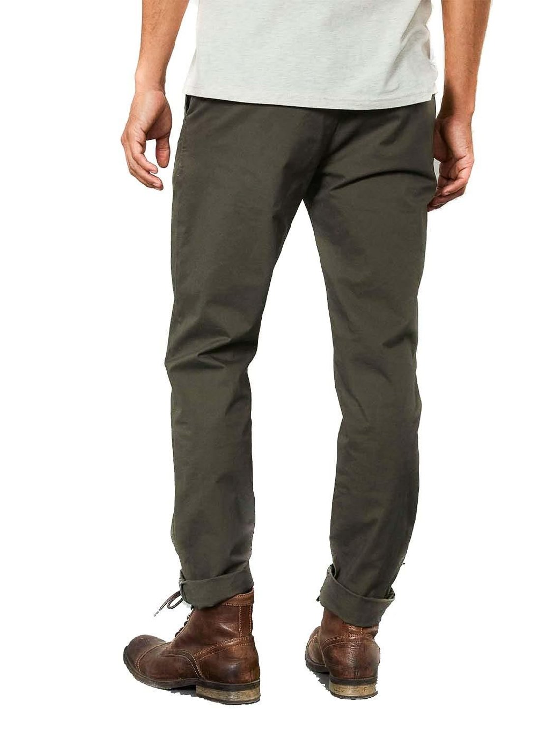 Pantalón chino Petrol Industries Verde - Bicos de Fío