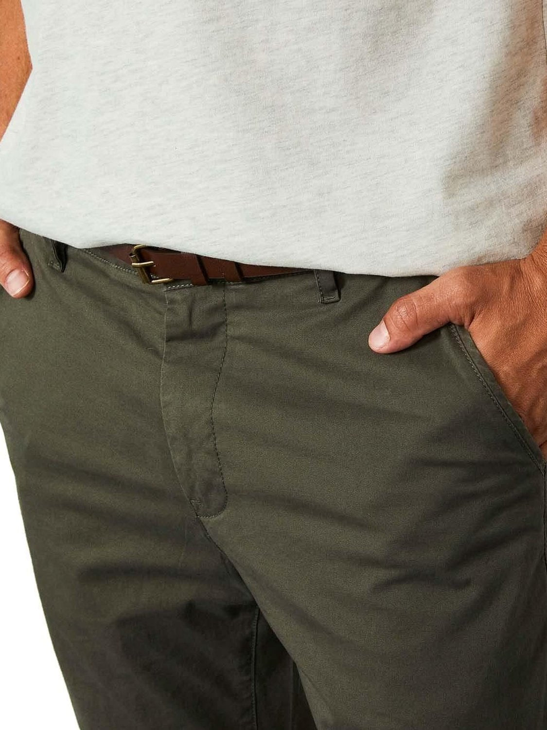 Pantalón chino Petrol Industries Verde - Bicos de Fío