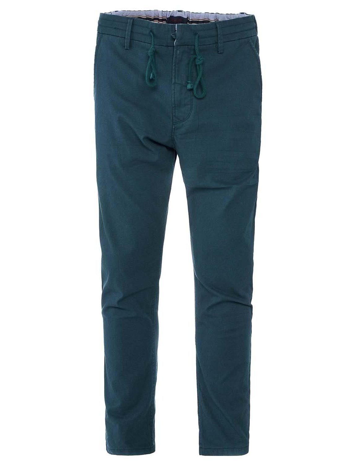 Pantalón Chino Salsa Jeans Karl Loose Azul - Bicos de Fío