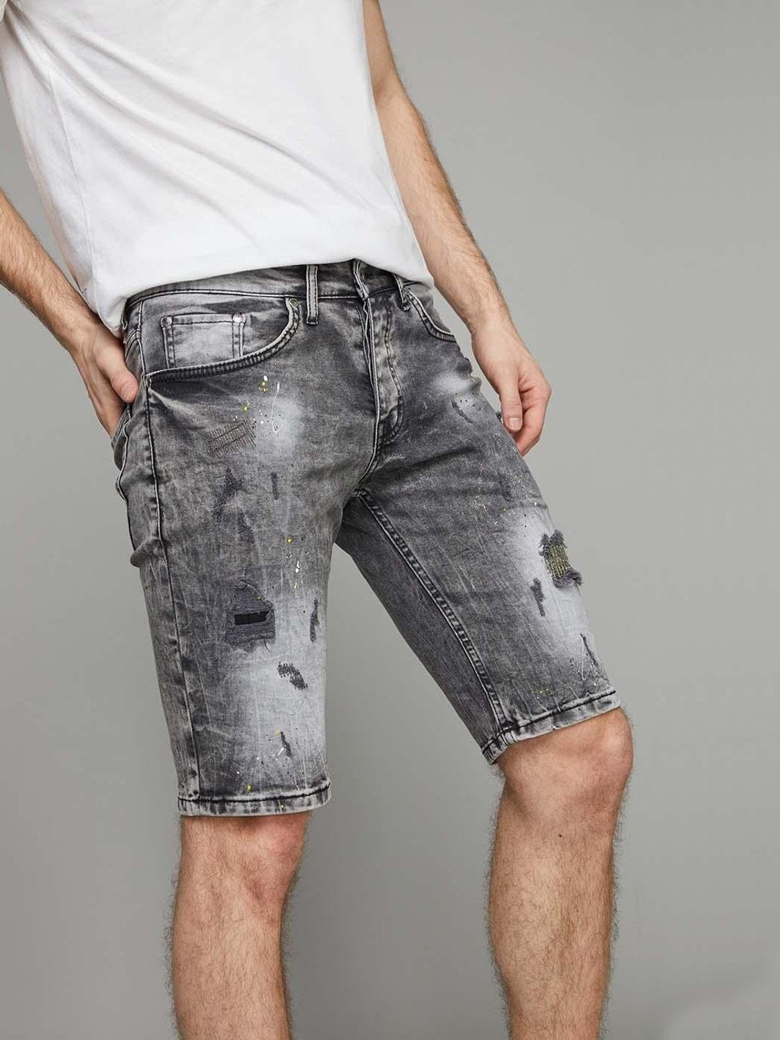 Pantalón corto Redskins Sinclair Graph Gris - Bicos de Fío