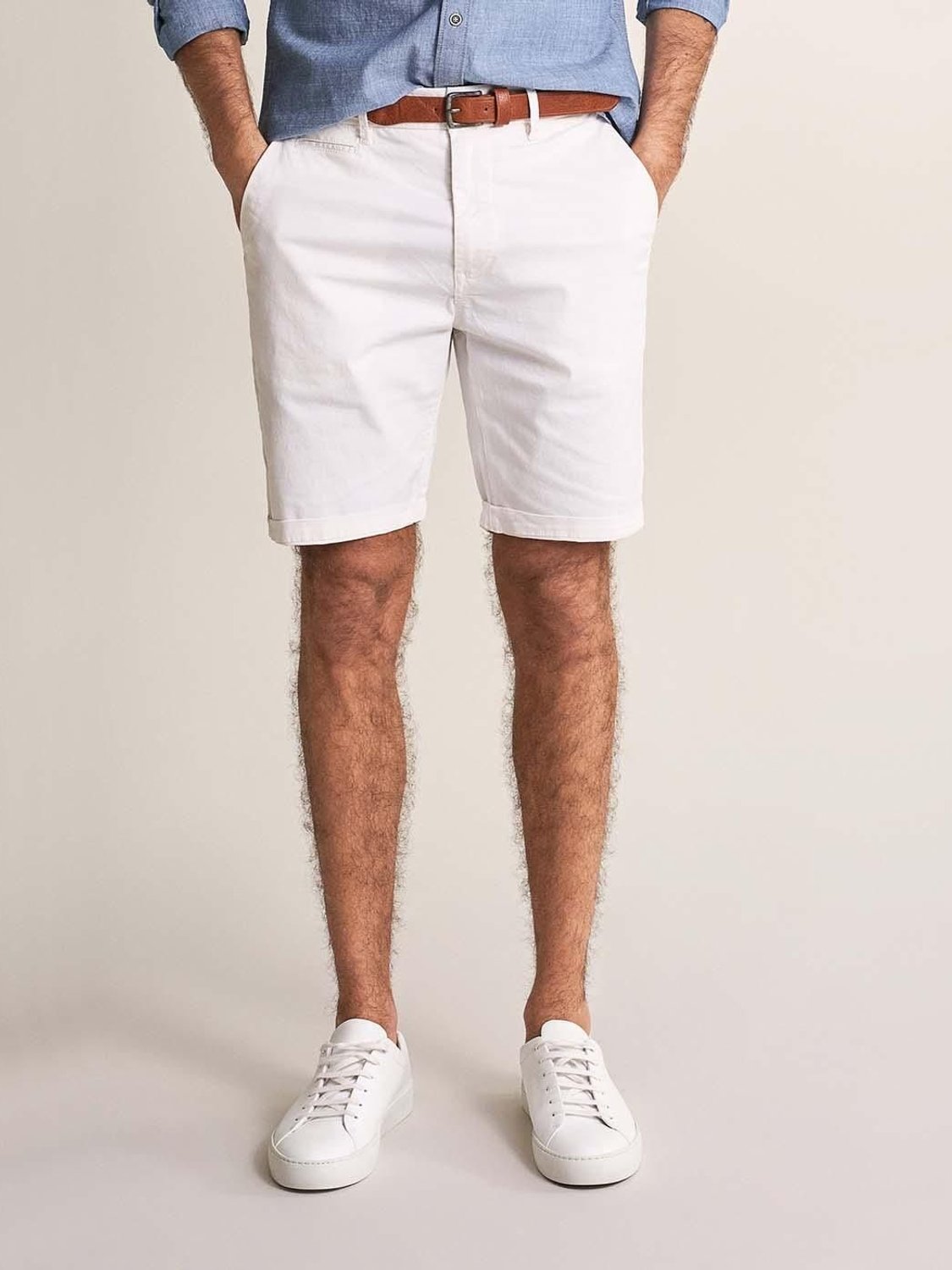 Pantalón corto Salsa Jeans Blanco - Bicos de Fío