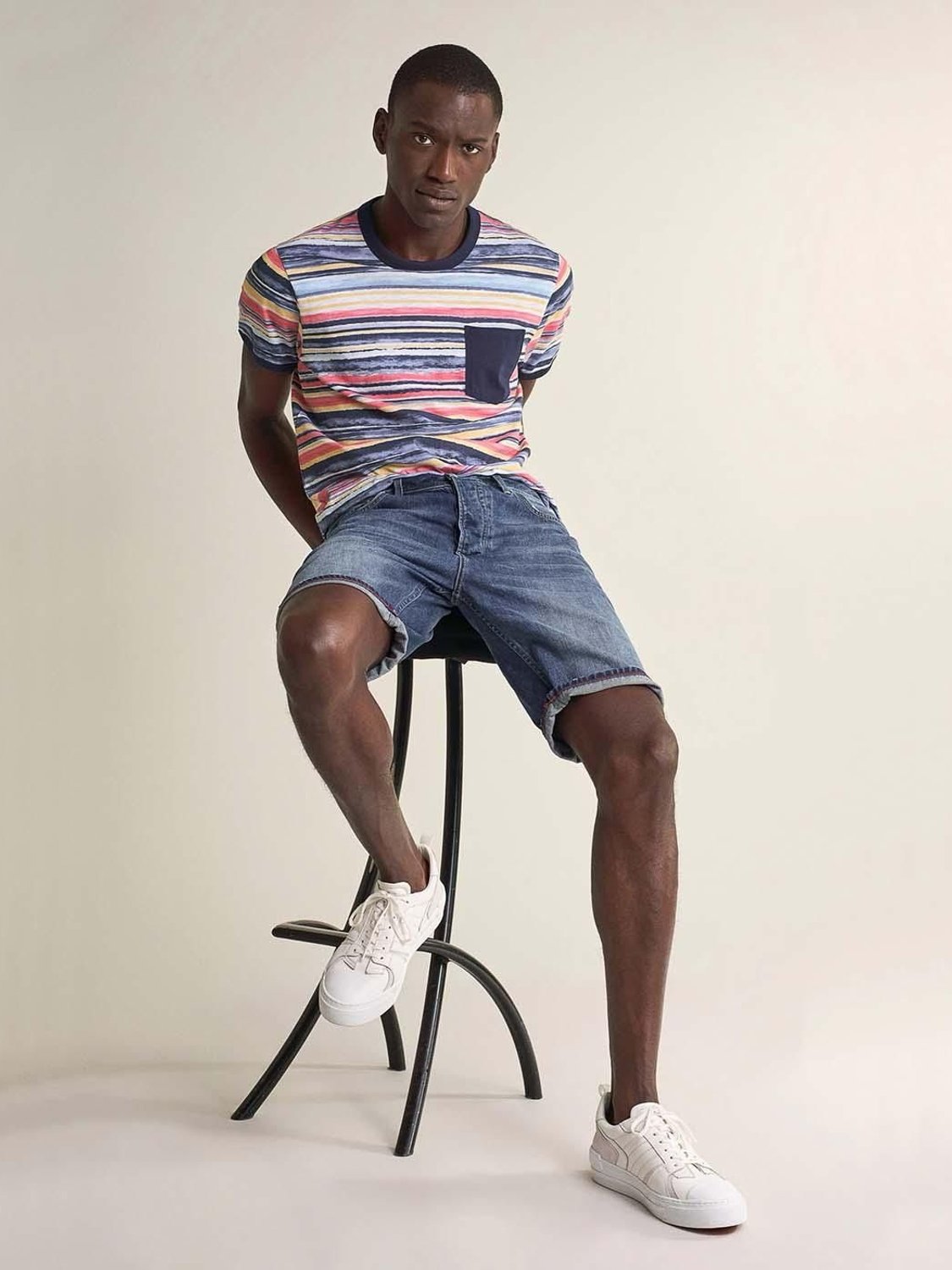 Pantalón corto Salsa Jeans Loose Denim - Bicos de Fío