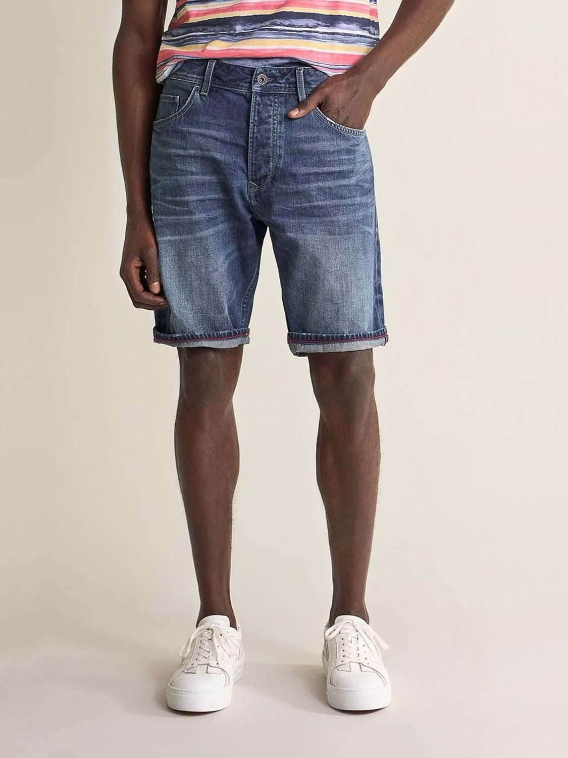 Pantalón corto Salsa Jeans Loose Denim - Bicos de Fío