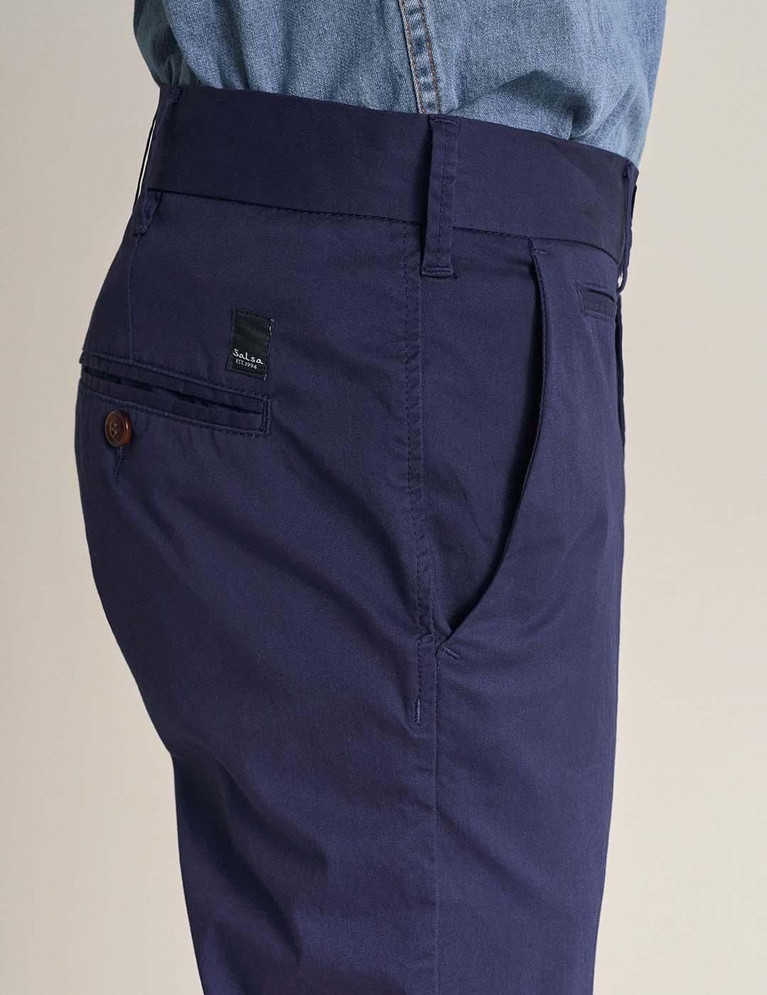 Pantalón Salsa Jeans Spartan Slim Azul - Bicos de Fío