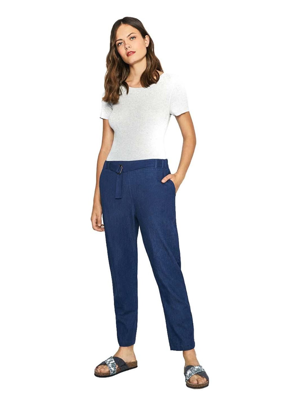 Pantalón SURKANA Acuarela Marino - Bicos de Fío