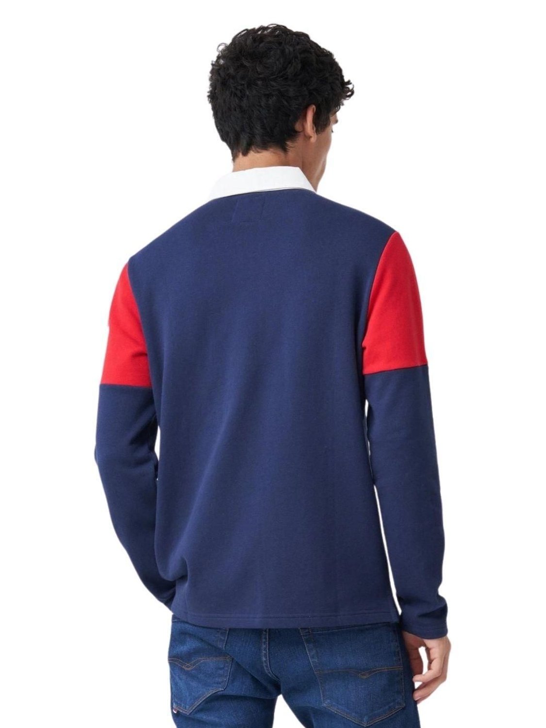 Polo de manga larga Salsa Jeans Marino - Bicos de Fío