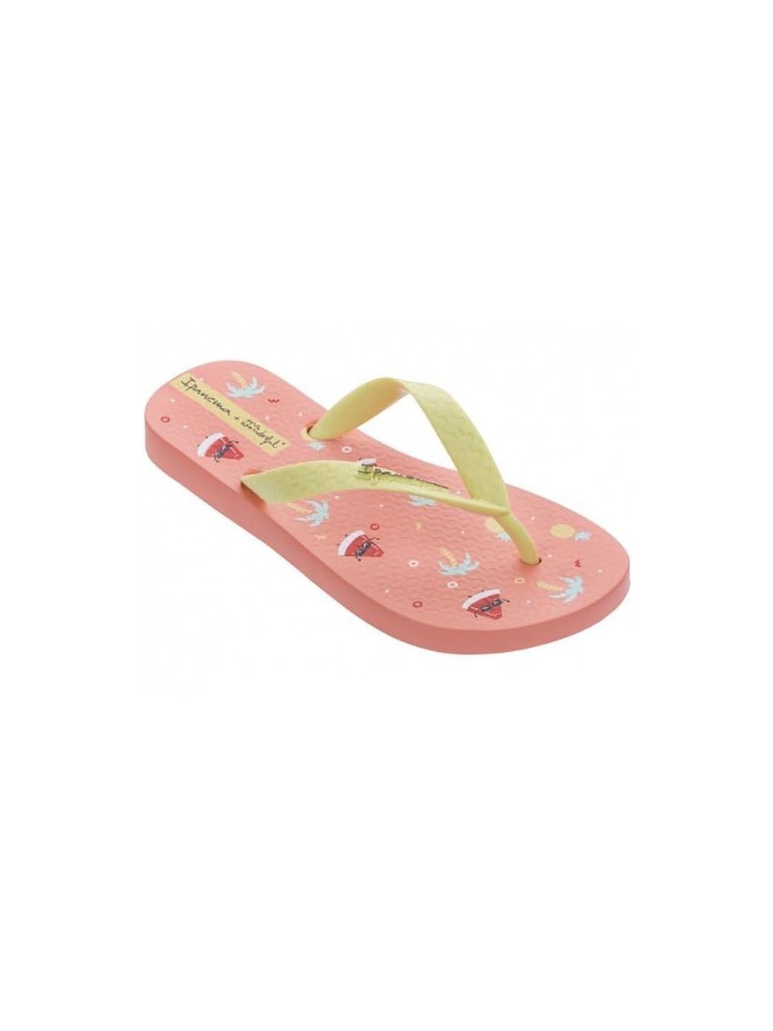 Sandalia infantil Ipanema Mr Wonderful Rosa - Bicos de Fío
