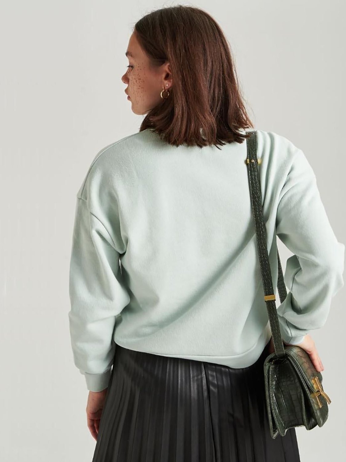 Sudadera 24 Colours Verde Menta - Bicos de Fío