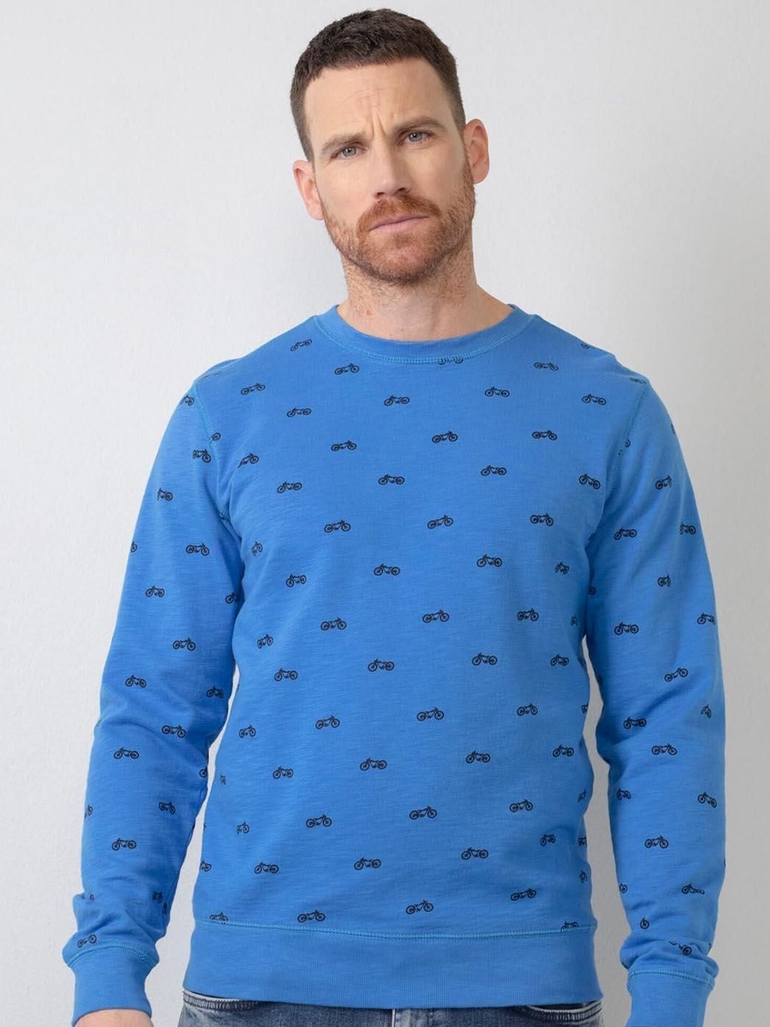 Sudadera Petrol Industries Moto Azul - Bicos de Fío