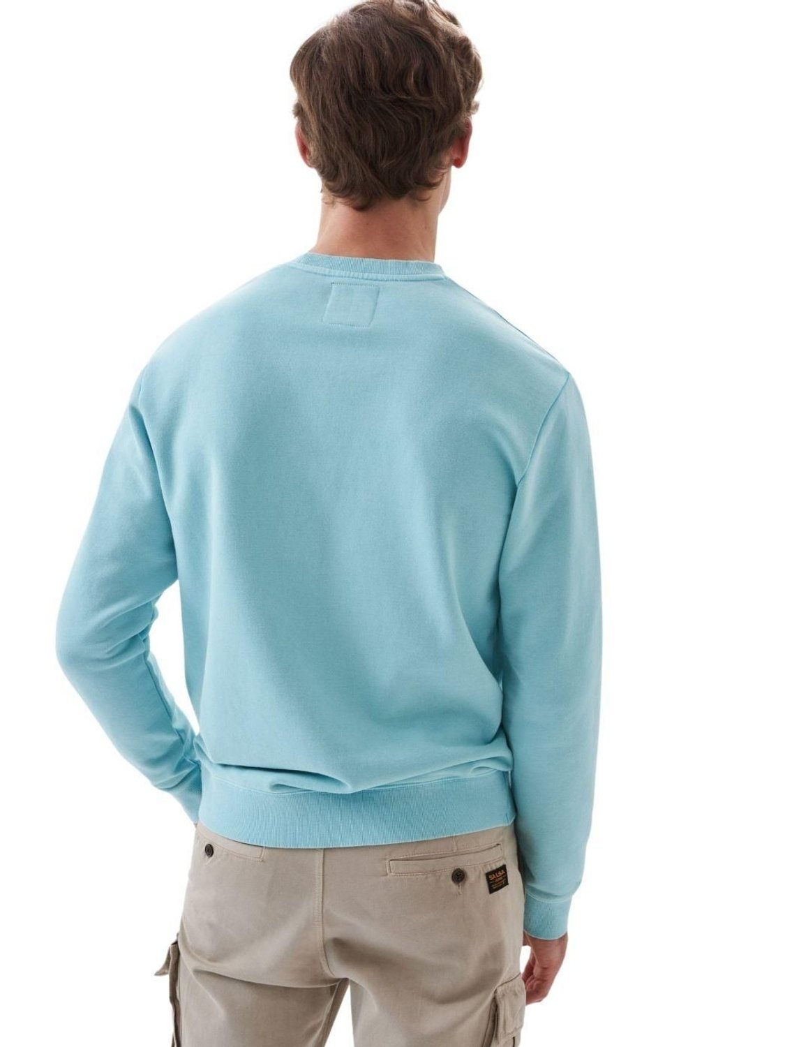 Sudadera Salsa Jeans Branding Azul - Bicos de Fío