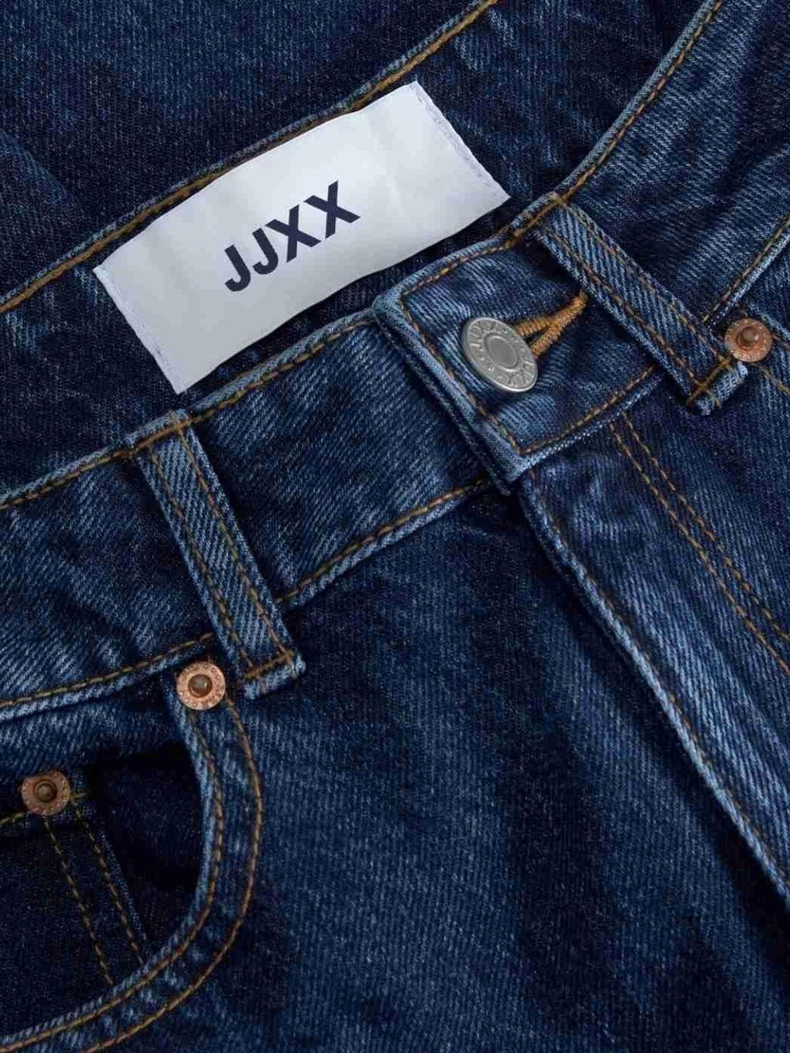 Vaqueros Boyfriend JJXX Jxlisbon Azul - Bicos de Fío