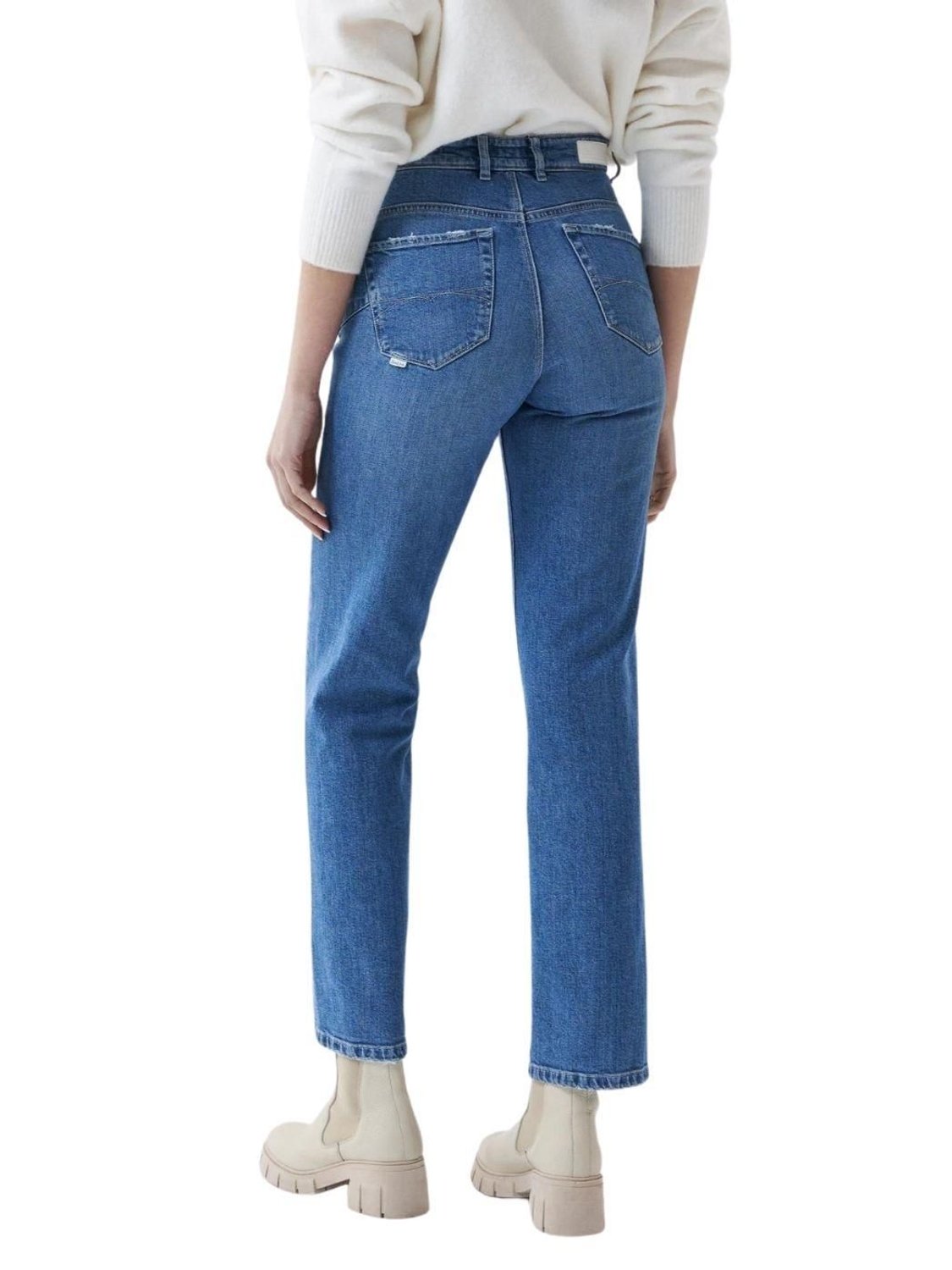Vaqueros Salsa Jeans Push In Secret Straight - Bicos de Fío